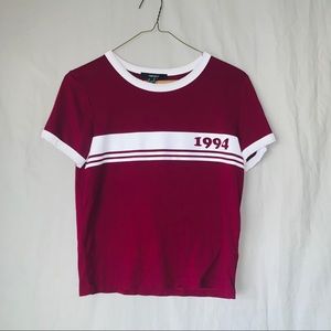 Super hip 1994 logo top very fun shirt